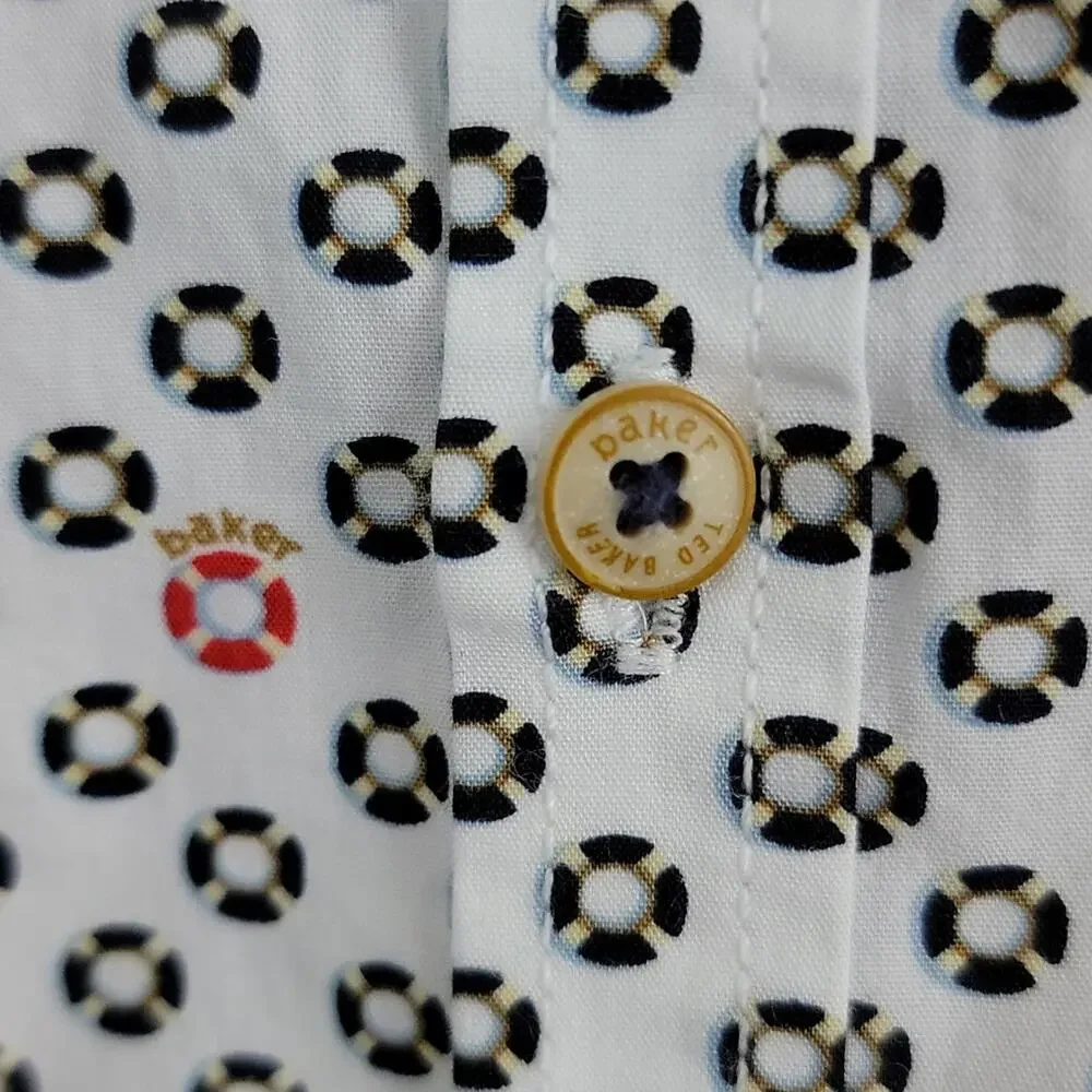 Baker by Ted Baker button-up long sleeve‎ dress shirt 6-12M